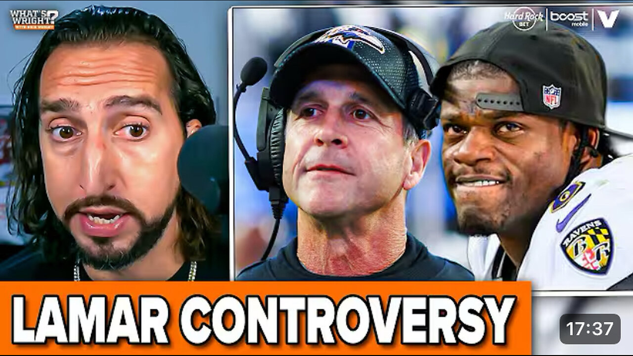 NICK WRIGHT : Did Ravens pressure Lamar to play vs Bears