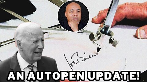 An Autopen Update! Former Whitehouse Staffer Allowed To Sign @JoeBiden 's Signature???