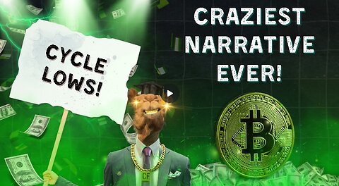 The Most Insane Cycle Low Narrative EVER!!