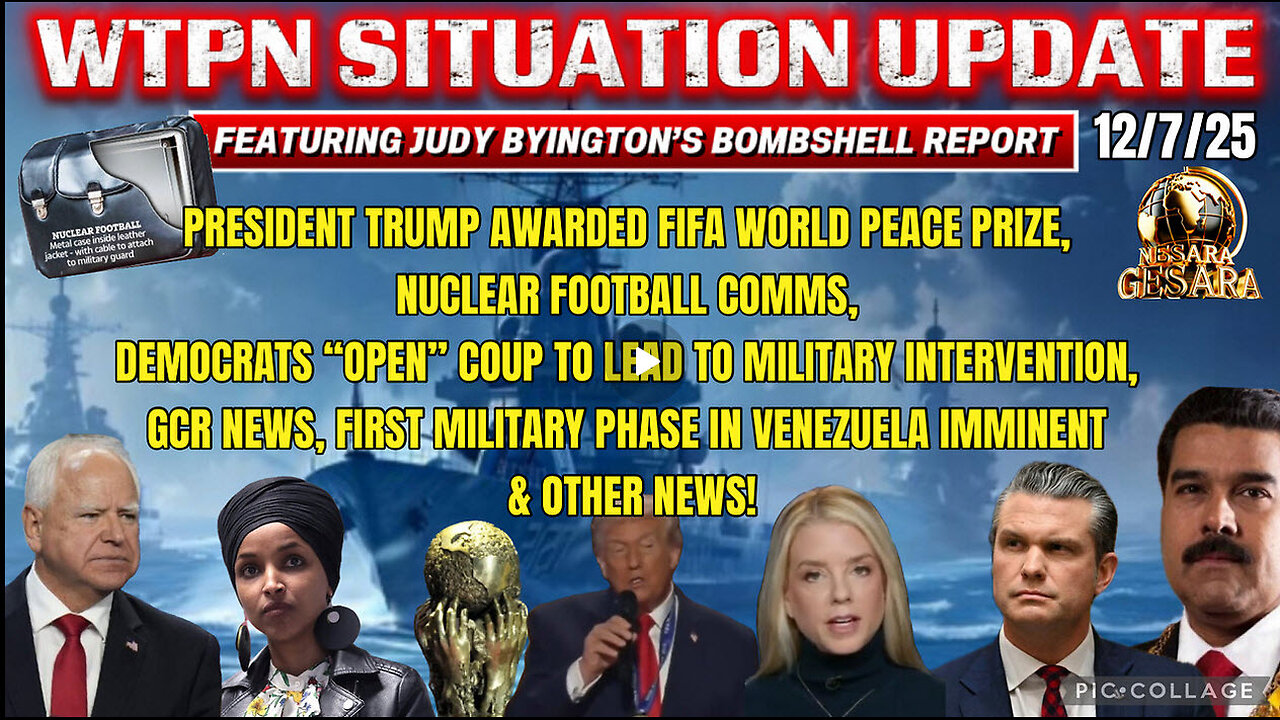 WTPN SITUATION UPDATE FEATURING RESTORED REPUBLIC 12/7/25