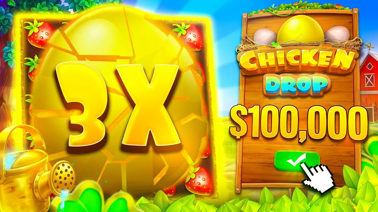 THE CHICKEN DROP GOD RETURNS - INSANE BONUS BUY ON CHICKEN DROP