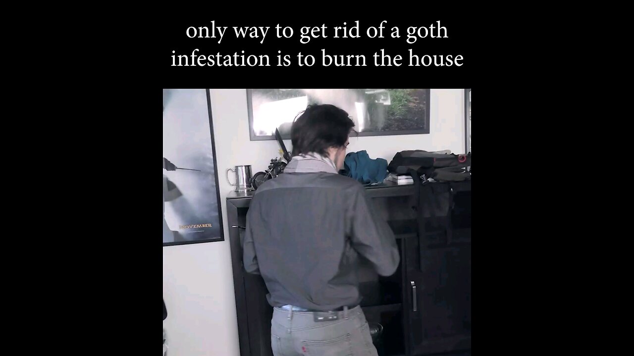 goth infestation problem #fyp #foryou