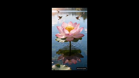 The old tortoise watered the lotus seed 😭 #ai #tortoise #lotus #aistory #aivideo #popular #shorts