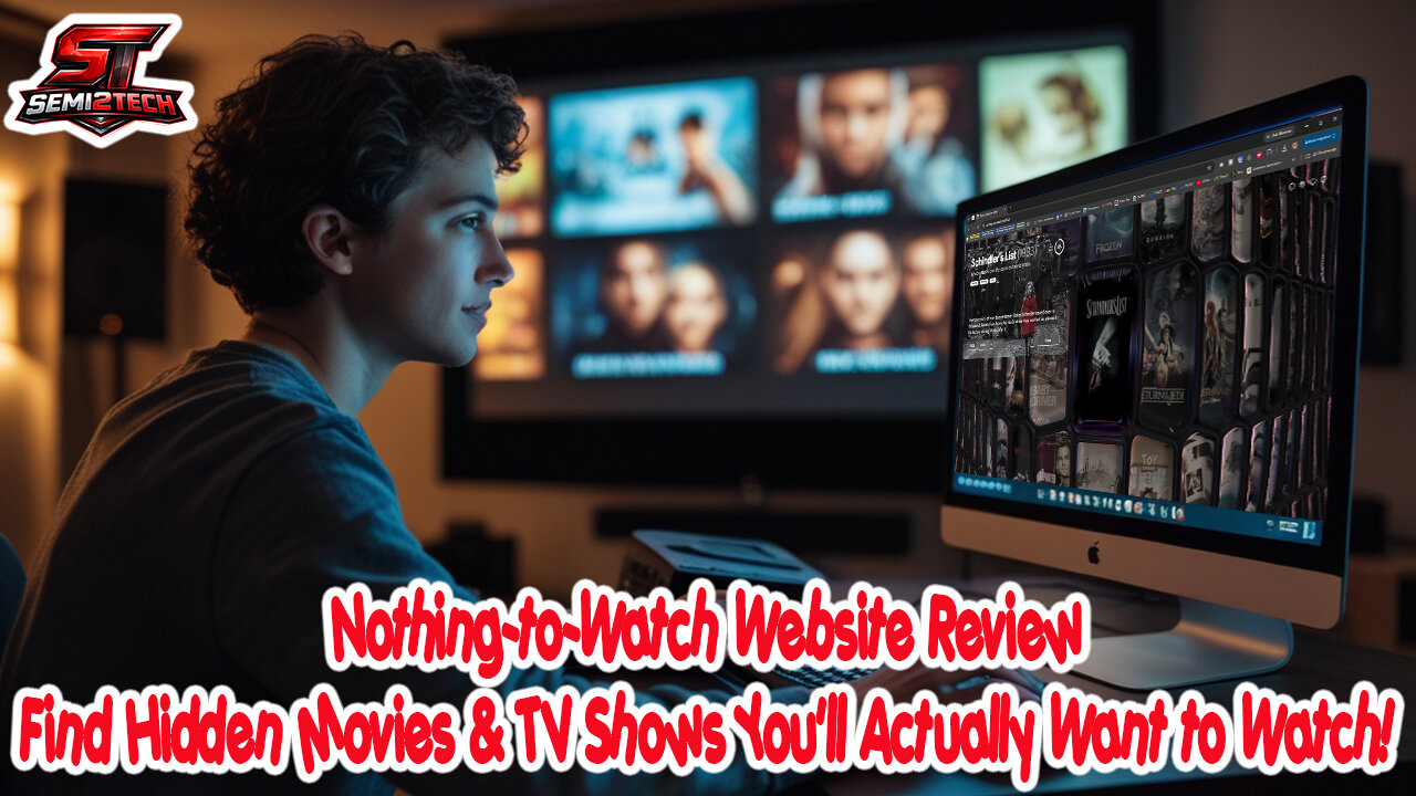 Nothing-to-Watch Website Review 🎬 Find Hidden Movies & TV Shows You'll Actually Want to Watch!