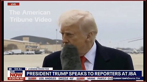 Viral Moment: Donald Trump Hit With Mic By Reporter, Has PERFECT Response