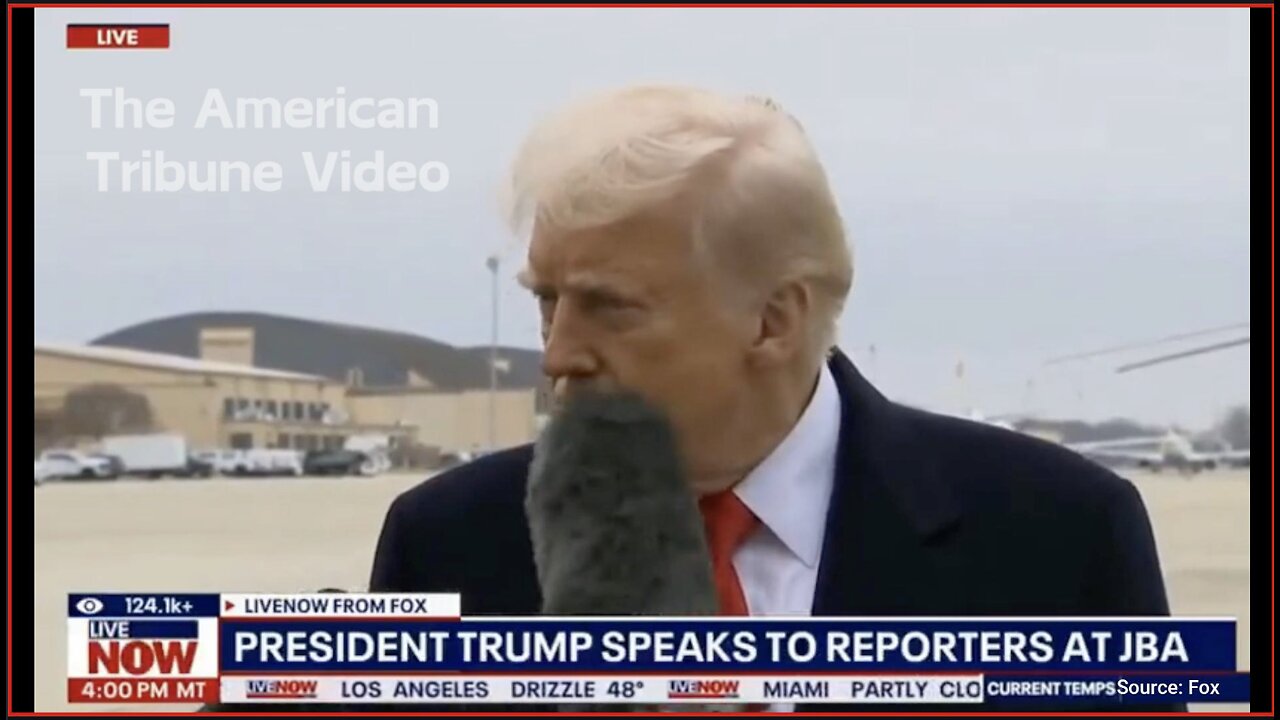Viral Moment: Donald Trump Hit With Mic By Reporter, Has PERFECT Response