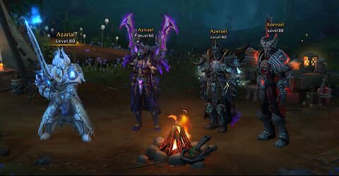 World of warcraft raiding! Heroic Gally and vault opening on multitoons