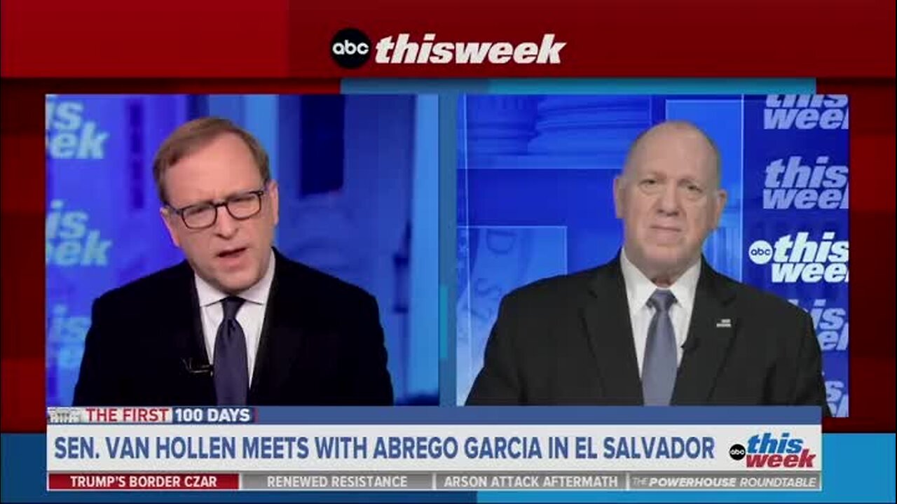 Tom Homan: ICE Intelligence, Confidential Informant, El Salvador Have Said that Deported Maryland Man Is MS-13