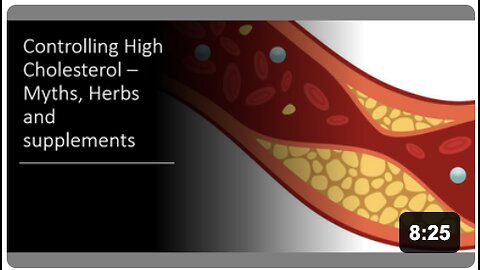 Cholesterol - Myths & Natural Treatment