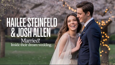 Hailee Steinfeld Marries NFL Star Josh Allen! | Celebrity Wedding 2025
