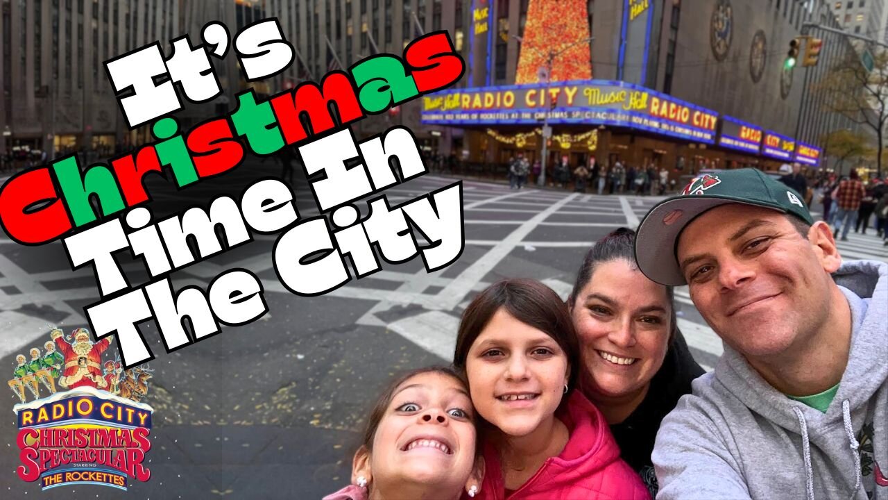 Our Day in NYC 🎄 // Rockettes, Times Square, & More!