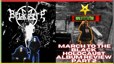 ⛧Belketre | March To The Black Holocaust Review Part 2 | A Haunting Musical Journey⛧