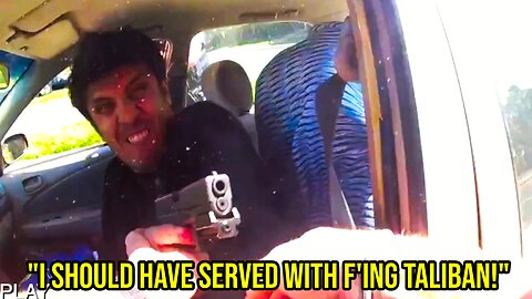 "I Should Have Served With F*cking Taliban" - Moments Before He Shot Cops