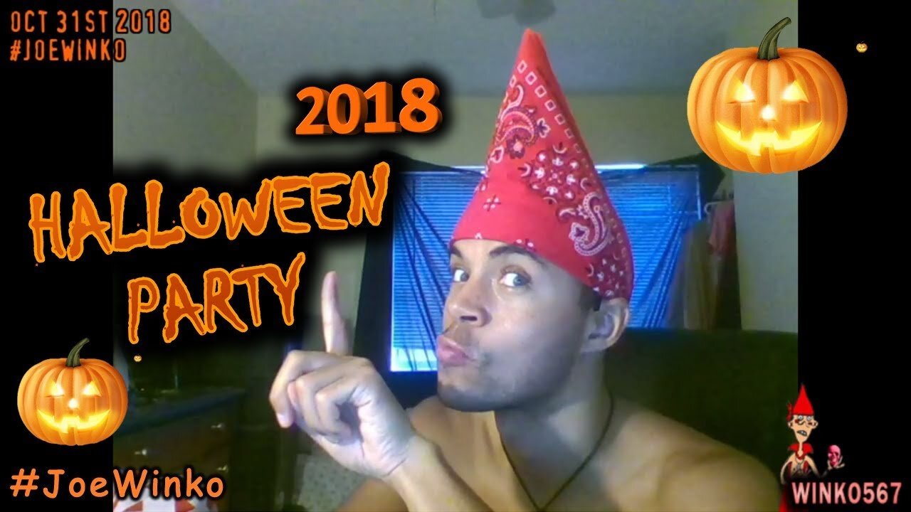2018 10 31 - Halloween Party Announcement (Oct 31st 2018) Joe Winko
