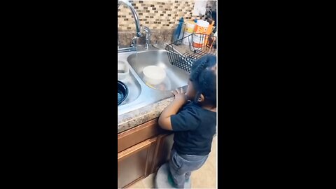 let hi do the dishes