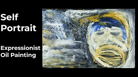 Meditative Abstract Painting | Rain Sounds and Inner Stillness