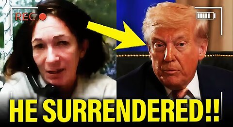 Ghislaine PUTS the SCREWS into Trump as he SURRENDERS