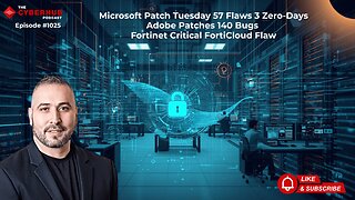 Microsoft Patch Tuesday 57 Flaws 3 Zero-Days, Adobe Patches, Fortinet Critical FortiCloud Flaw