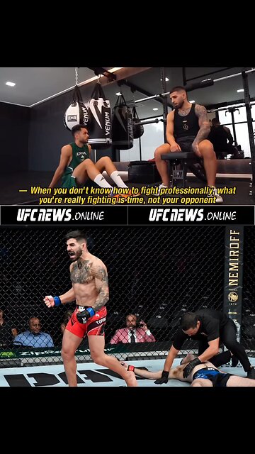 💥👀 Ilia Topuria explains the art of breaking his opponent down: