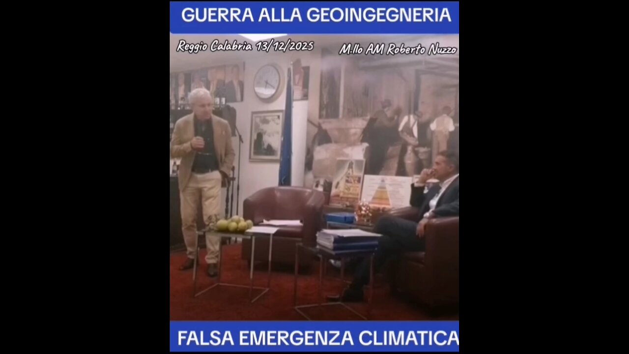 Intervento del Maresciallo AM Roberto Nuzzo (30 minuti)