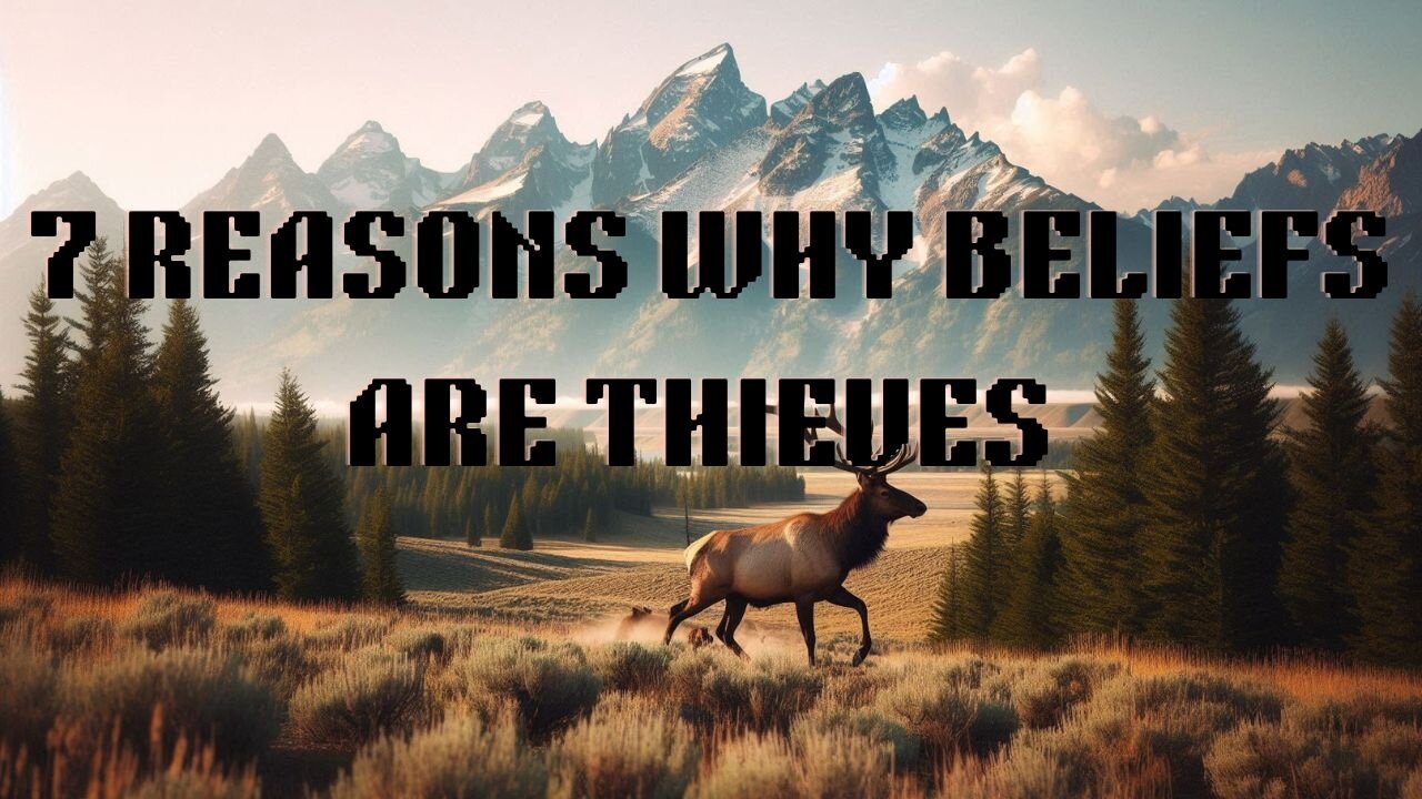 7 Reasons Why Beliefs are Thieves