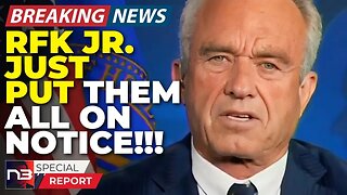 Breaking: RFK Jr. Just Gave Them All A Terrifying Ultimatum That Has An Entire Industry Trembling!