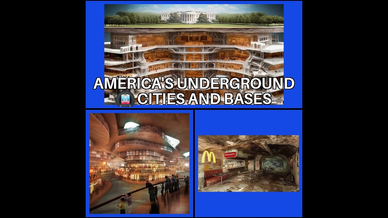 Hiidden CITIES and BASES Underground in AMERICA