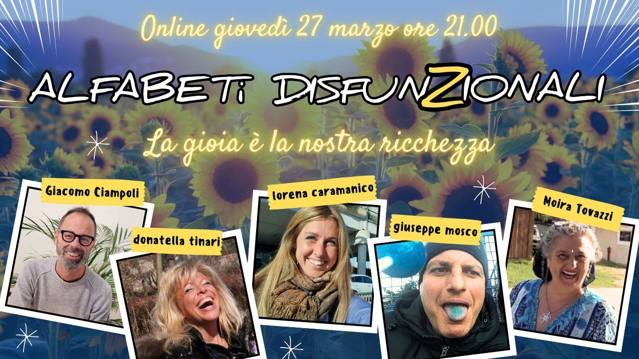 LA GIOIA È LA NOSTRA RICCHEZZA