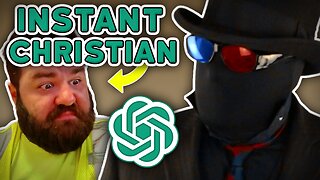 Atheist Debater INSTANTLY Turned Christian By ChatGPT