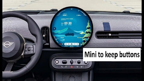 Mini Cooper will not get rid of buttons
