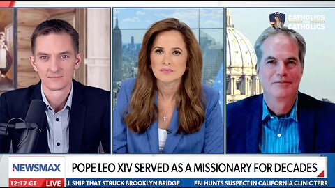 NEWSMAX: "Proud Moment as a Catholic and American" - Pope Leo XIV Installation Mass