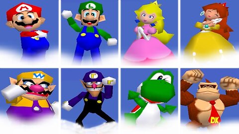 Mario Party 3 (N64) - Winners Wheel (Minigame)