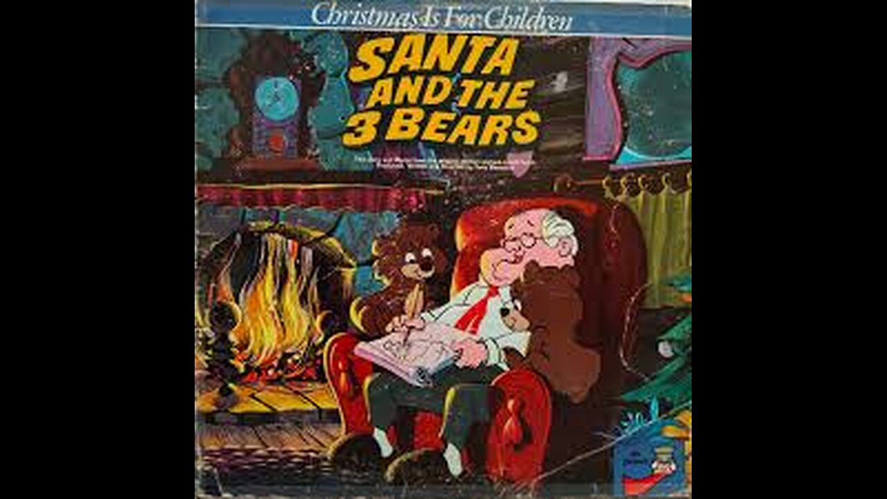 Santa And The Three Bears 🎅1970 Christmas Cartoon🎄.