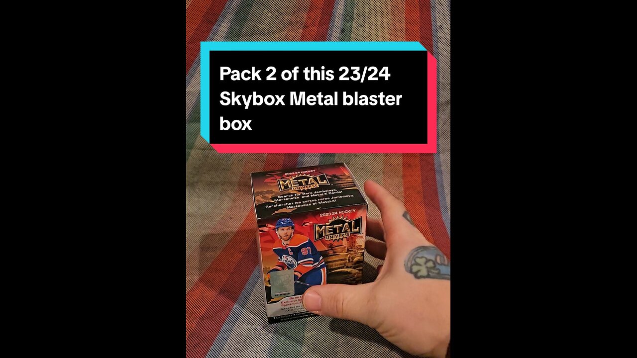 Pack 2 of this 23/24 Skybox Metal blaster
