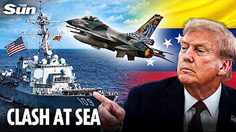 Venezuelan fighter jets over US warship!
