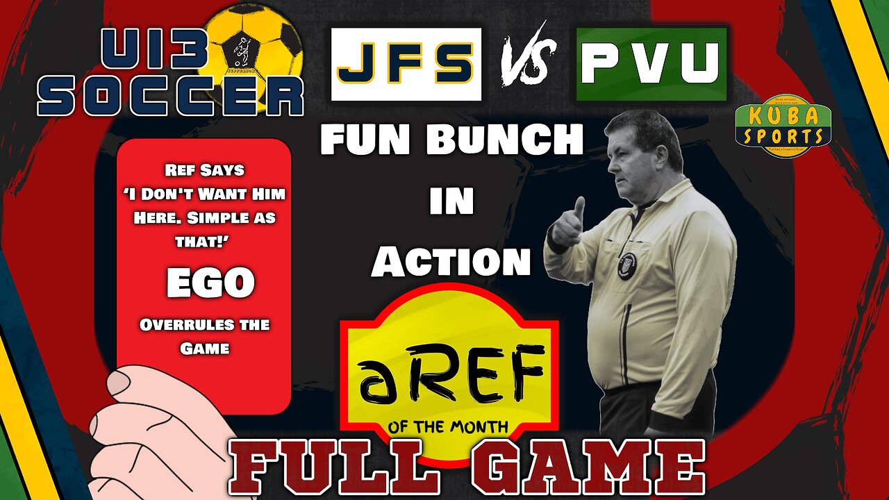 U13 Soccer – JFS vs PVU | Final Game Drama: Referee Ego, Tough Play, and a Hard-Fought Win