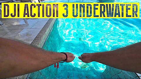 Ray Roams | DJI Action 3 | Underwater Test
