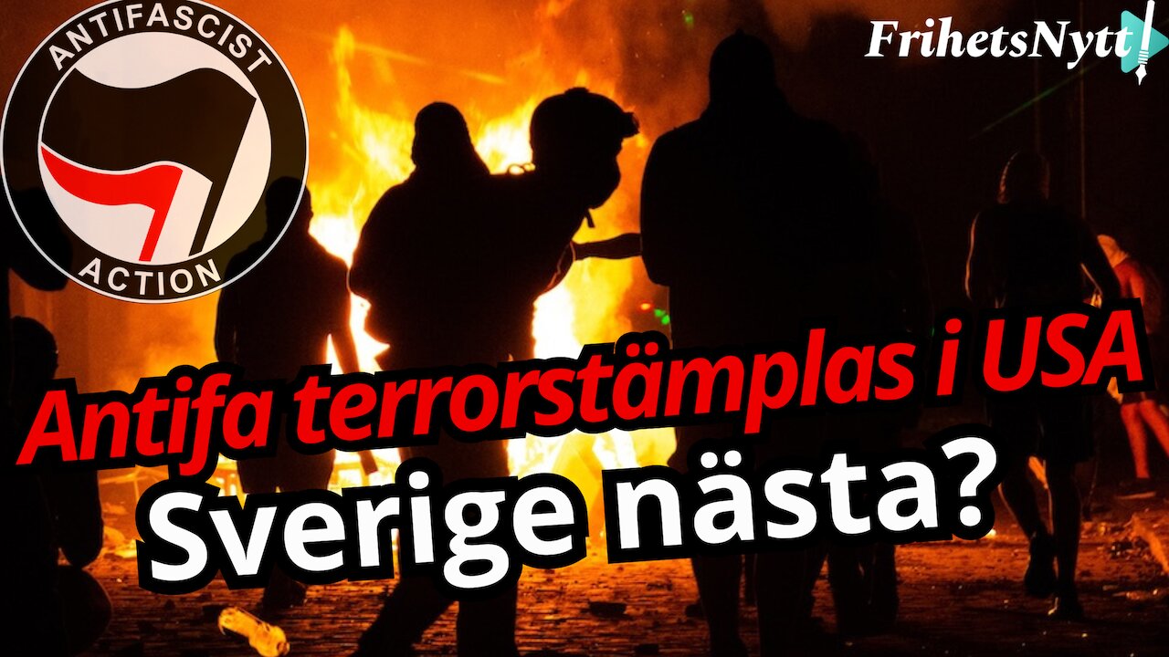 Antifa är terrorstämplade - kommer man arrestera George Soros nu?