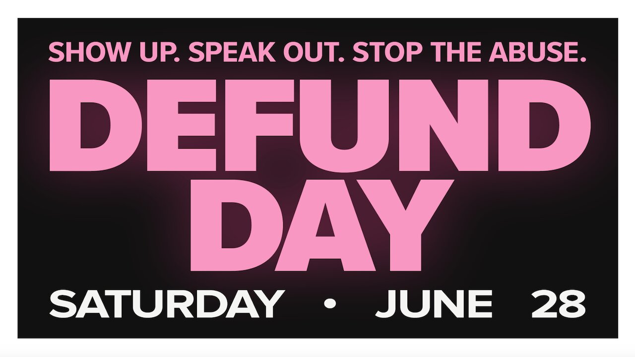 This is our moment: DEFUND DAY