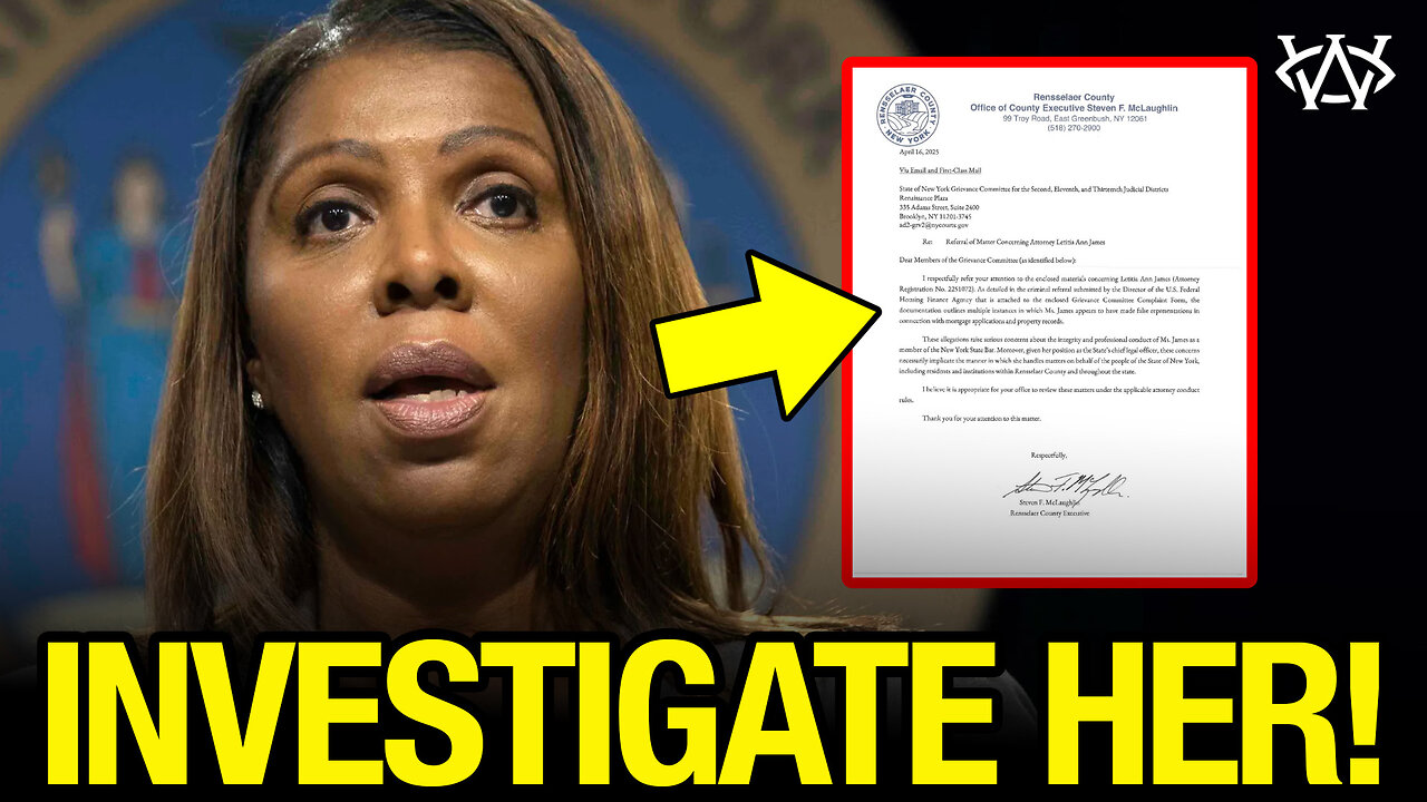 Letitia James Reported for DISCIPLINE!
