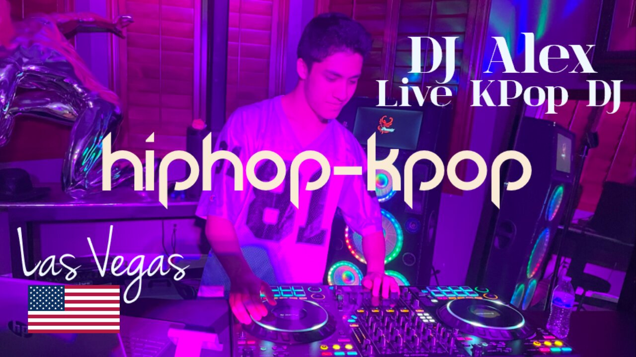 KPop DJ Alex Plays a Mix of HipHop-KPop Boy Group Styled Music LIVE!