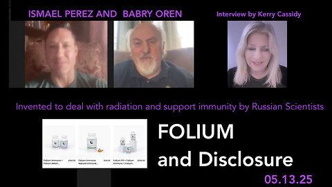 FOLIUM AND DISCLOSURE: with DR. BABRY OREN AND ISMAEL PEREZ