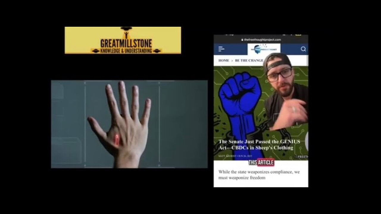 REMEMBER GREAT MILLSTONE WARNED YOU ABOUT THE M0TB FIRST (GENIUS ACT)