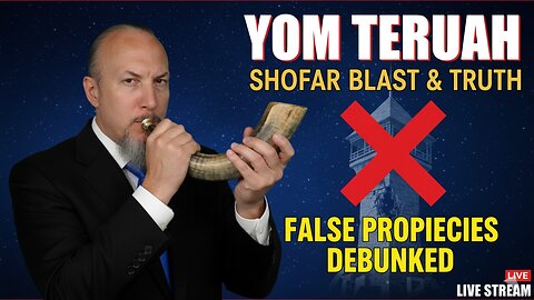 DEBUNKED: Rosh Hashanah Second Coming Prophecies | Yom Teruah Shofar LIVE with Christopher Enoch