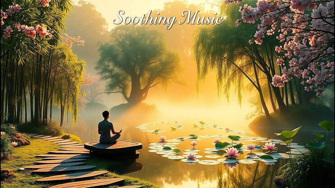 Soothing Music for Peaceful Mood | Zen Music | Calm Music | Nature Music | Relaxing Music 🌸🌊