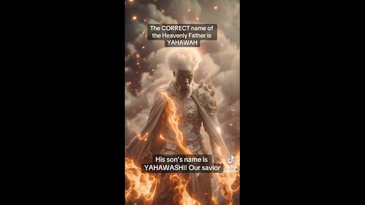 BLESSINGS, HONORS, AND GLORY BELONG TO THE MOST HIGH GOD YAHAWAH BAHASHAM YAHAWASHI!