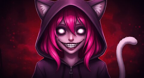 ELDP Creepy Smiles Anime Girl like Doumoless [Music]