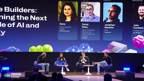 Future Builders: Designing The Next Decade Of AI And Biology - iGEM Panel 2025 Grand Jamboree