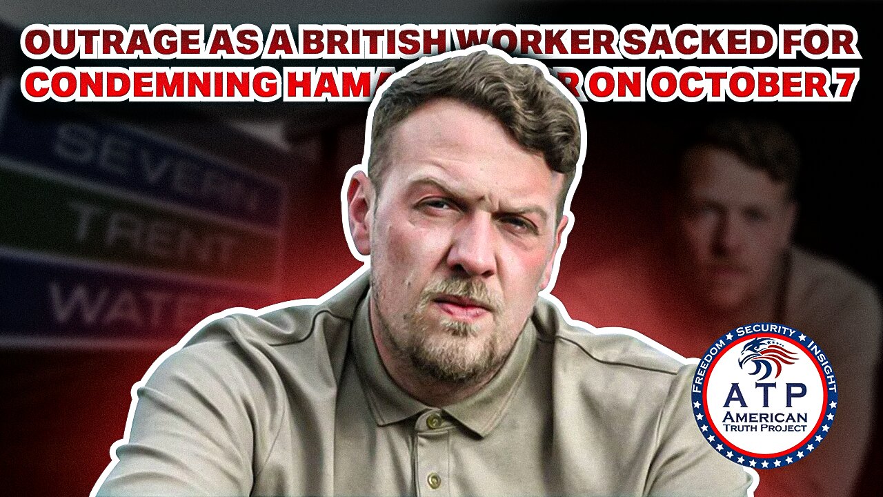 OUTRAGE AS A BRITISH WORKER SACKED FOR CONDEMNING HAMAS TERROR ON OCTOBER 7
