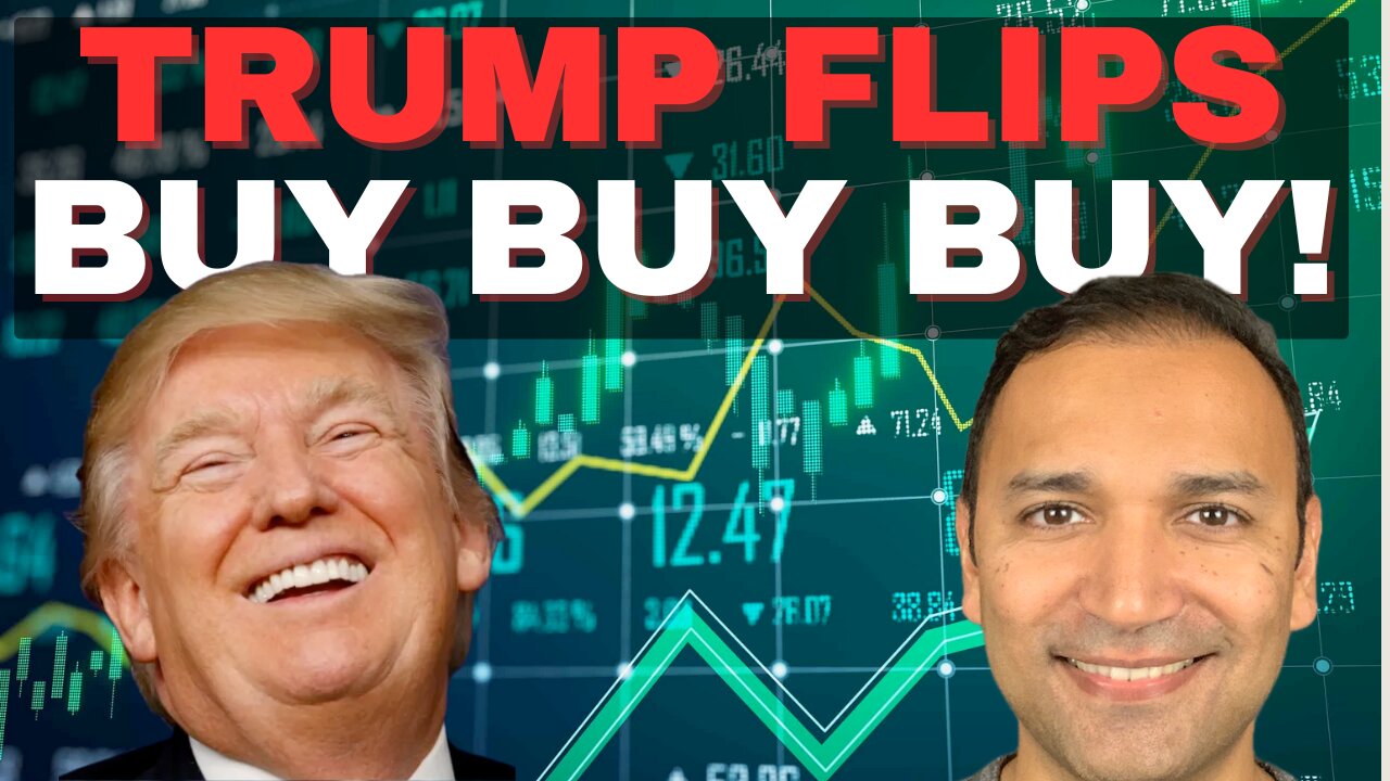 BREAKING: Trump's Epic Stock Manipulation: "Buy Signal" Hours Before Reversing His Tariff Decision